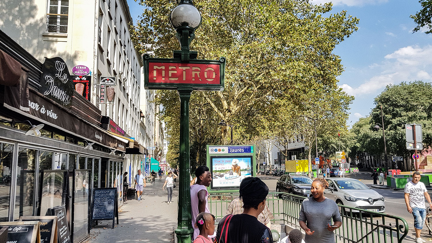 Die Metrolinie 5 in Paris