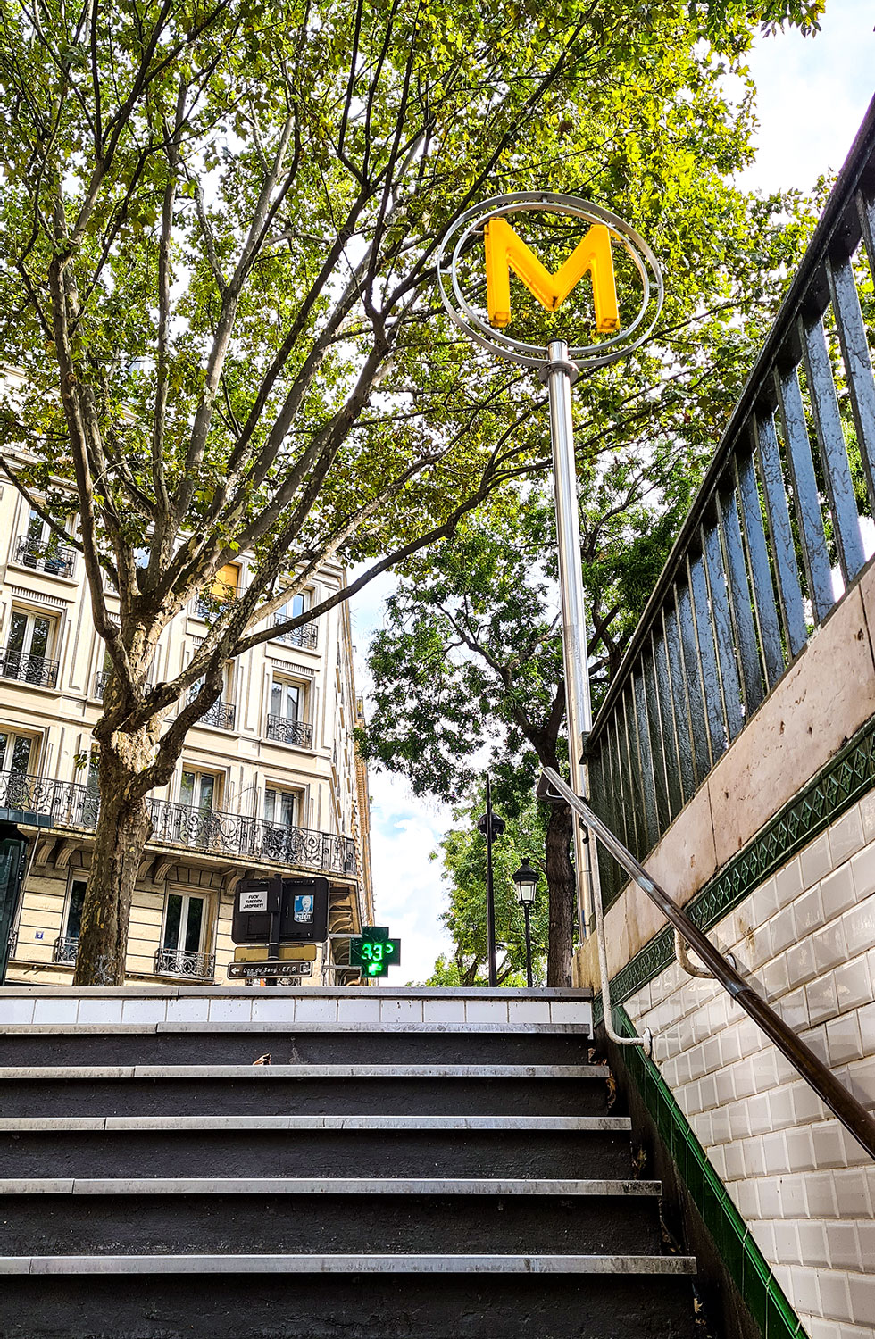 Metro fahren in Paris so gehts Linie 5